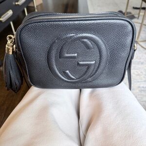 Gucci Black Camera Crossbody Bag